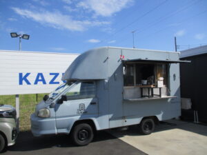 I'll be backのクレープキッチンカ―